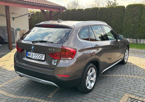 BMW X1 cena 57000 przebieg: 177290, rok produkcji 2012 z Zielonka małe 121